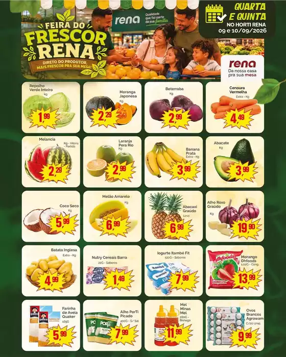 Catálogo Supermercados Rena | Ampla seleção de ofertas | 2026-09-09T00:00:00.000Z - 2026-09-10T00:00:00.000Z