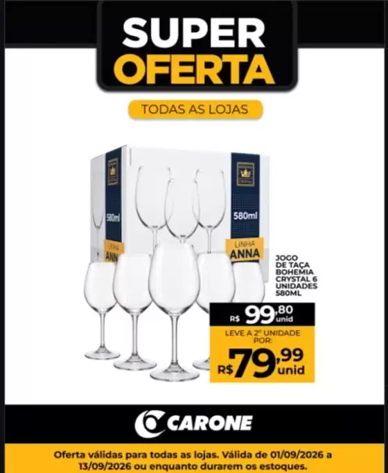 Catálogo Carone | Ofertas | 2026-09-09T00:00:00.000Z - 2026-09-13T00:00:00.000Z
