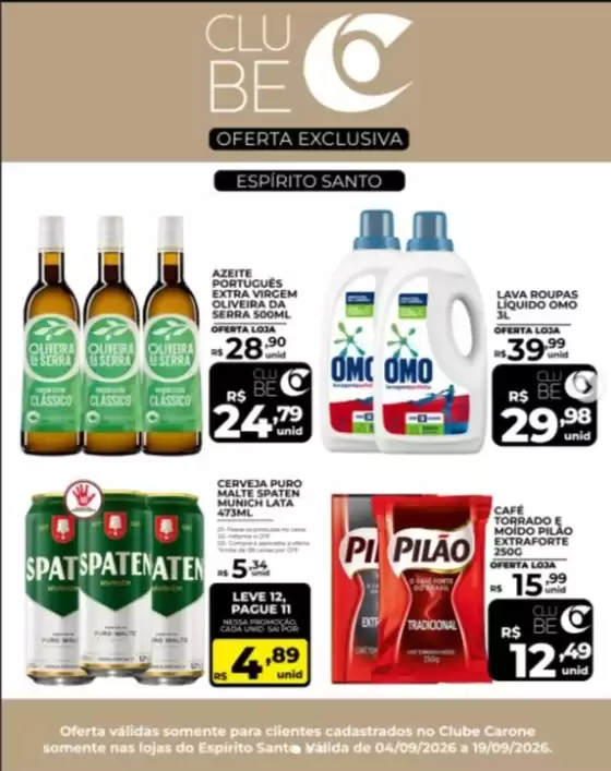 Catálogo Carone | Ofertas exclusivas | 2026-09-09T00:00:00.000Z - 2026-09-19T00:00:00.000Z