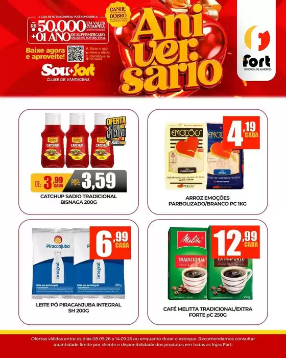 Catálogo Fort Supermercados | Encarte Fort Supermercados | 2026-09-08T00:00:00.000Z - 2026-09-14T00:00:00.000Z