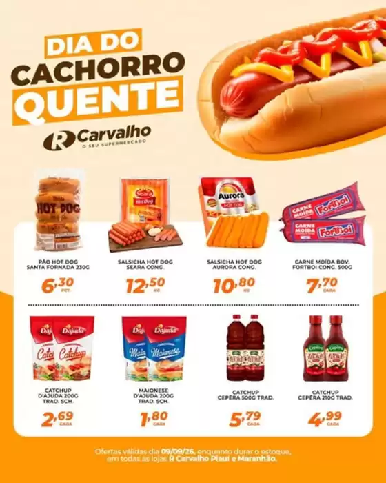 Catálogo R Carvalho Supermercado | Ofertas exclusivas | 2026-09-09T00:00:00.000Z - 2026-09-09T00:00:00.000Z