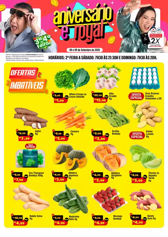 Catálogo Royal Supermercados | Ofertas exclusivas para nossos clientes | 2026-09-08T00:00:00.000Z - 2026-09-09T00:00:00.000Z