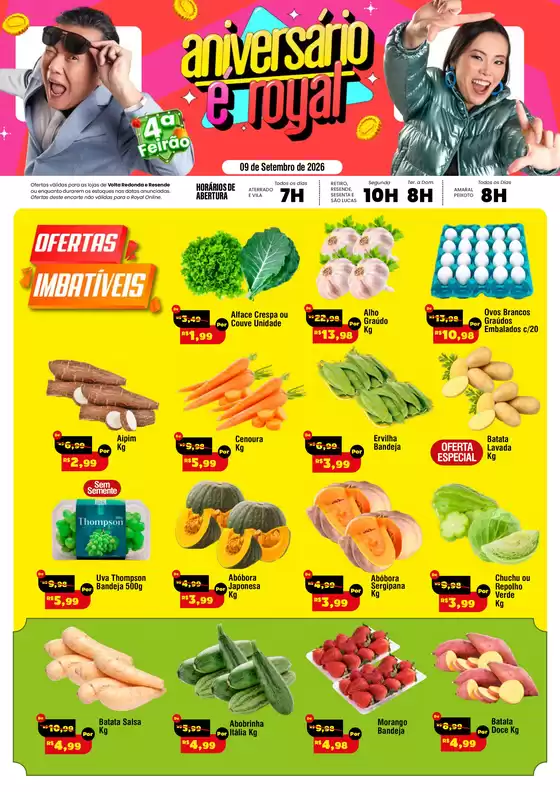 Catálogo Royal Supermercados | Ofertas especiais atraentes para todos | 2026-09-09T00:00:00.000Z - 2026-09-09T00:00:00.000Z