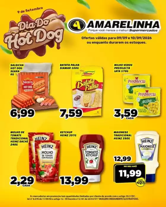Catálogo Amarelinha Supermercados | Ofertas | 2026-09-10T00:00:00.000Z - 2026-09-10T00:00:00.000Z