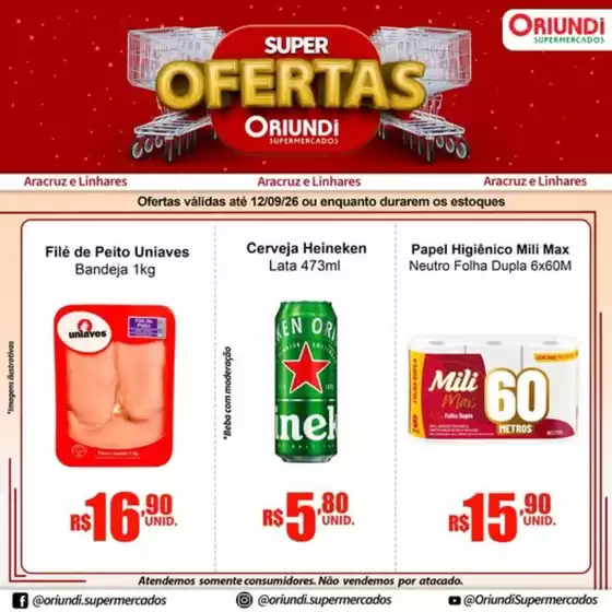 Catálogo Oriundi | Ofertas exclusivas | 2026-09-10T00:00:00.000Z - 2026-09-12T00:00:00.000Z