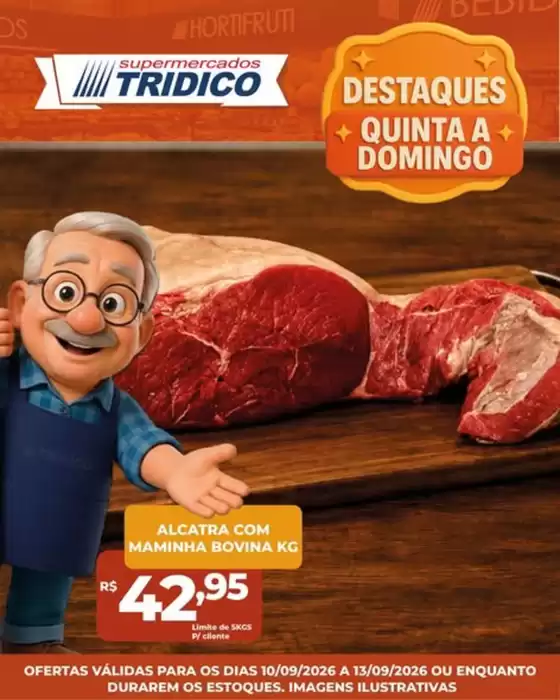 Catálogo Supermercados Tridico | Quinta e Domingo | 2026-09-10T00:00:00.000Z - 2026-09-13T00:00:00.000Z