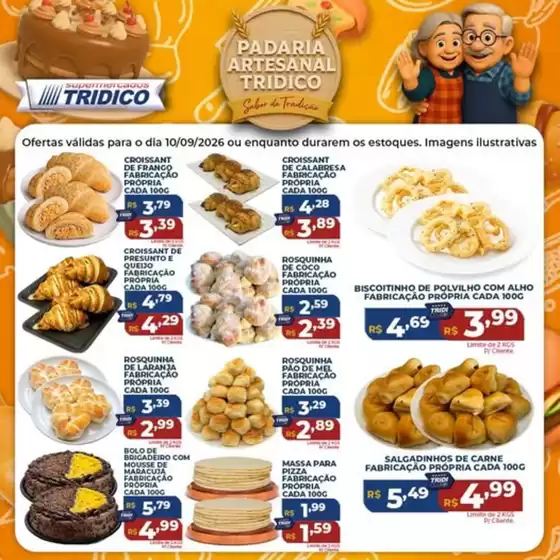 Catálogo Supermercados Tridico | Paradia Artisanal Tridico | 2026-09-10T00:00:00.000Z - 2026-09-10T00:00:00.000Z