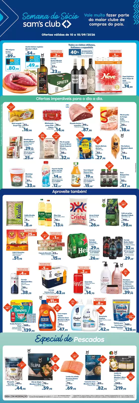 Catálogo Sam's Club | OFERTAS SEMANAL | 2026-09-10T00:00:00.000Z - 2026-09-15T00:00:00.000Z