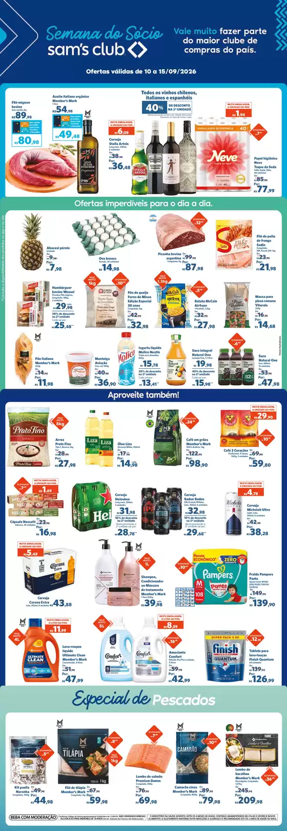 Catálogo Sam's Club | Ótima oferta para todos os clientes | 2026-09-10T00:00:00.000Z - 2026-09-15T00:00:00.000Z