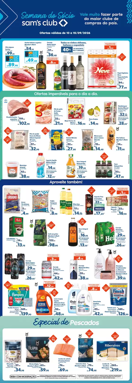 Catálogo Sam's Club | Nossas melhores ofertas para você | 2026-09-10T00:00:00.000Z - 2026-09-15T00:00:00.000Z