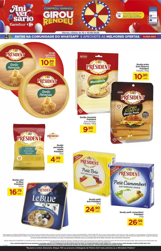 Catálogo Carrefour Bairro | Pechinchas e ofertas atuais | 2026-09-10T00:00:00.000Z - 2026-09-16T00:00:00.000Z