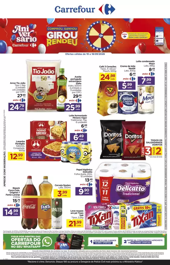Catálogo Carrefour | Melhores ofertas para compradores econômicos | 2026-09-10T00:00:00.000Z - 2026-09-16T00:00:00.000Z