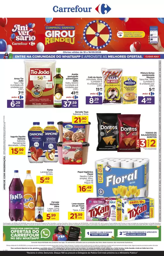 Catálogo Carrefour | Nossas melhores pechinchas | 2026-09-10T00:00:00.000Z - 2026-09-16T00:00:00.000Z
