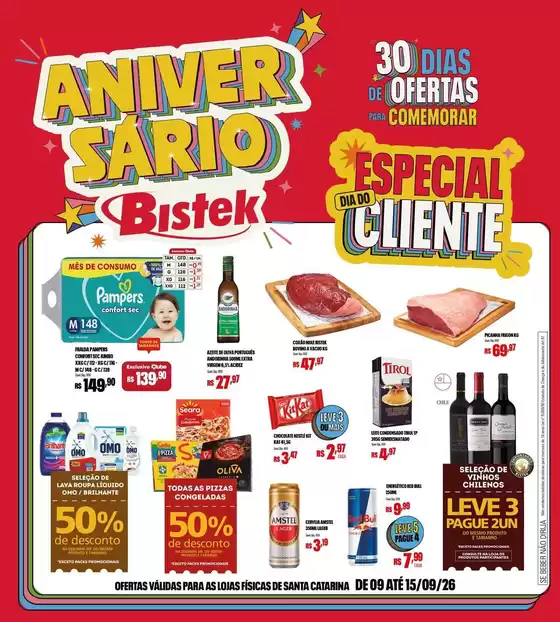 Catálogo Bistek Supermercados | Melhores ofertas para todos os caçadores de pechinchas | 2026-09-09T00:00:00.000Z - 2026-09-15T00:00:00.000Z