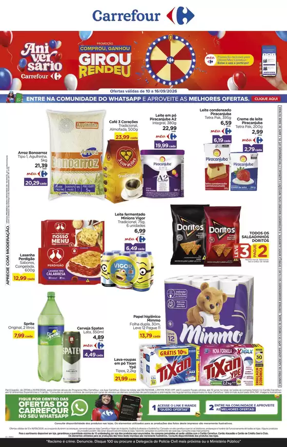 Catálogo Carrefour | Ofertas e promoções atuais | 2026-09-10T00:00:00.000Z - 2026-09-16T00:00:00.000Z