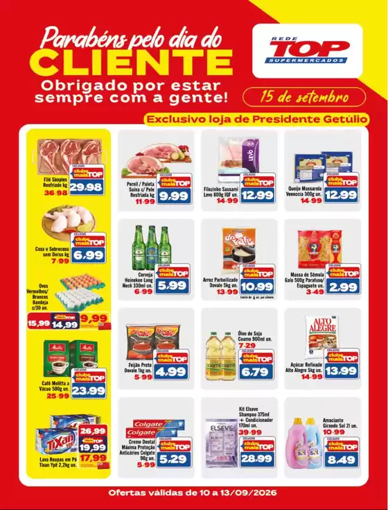 Catálogo Rede Top | Ofertas exclusivas e pechinchas | 2026-09-10T00:00:00.000Z - 2026-09-13T00:00:00.000Z
