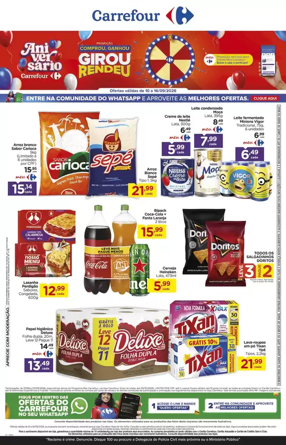 Catálogo Carrefour | Ofertas especiais para você | 2026-09-10T00:00:00.000Z - 2026-09-16T00:00:00.000Z