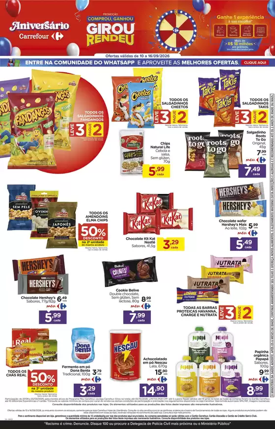 Catálogo Carrefour | Melhores ofertas para todos os caçadores de pechinchas | 2026-09-10T00:00:00.000Z - 2026-09-16T00:00:00.000Z