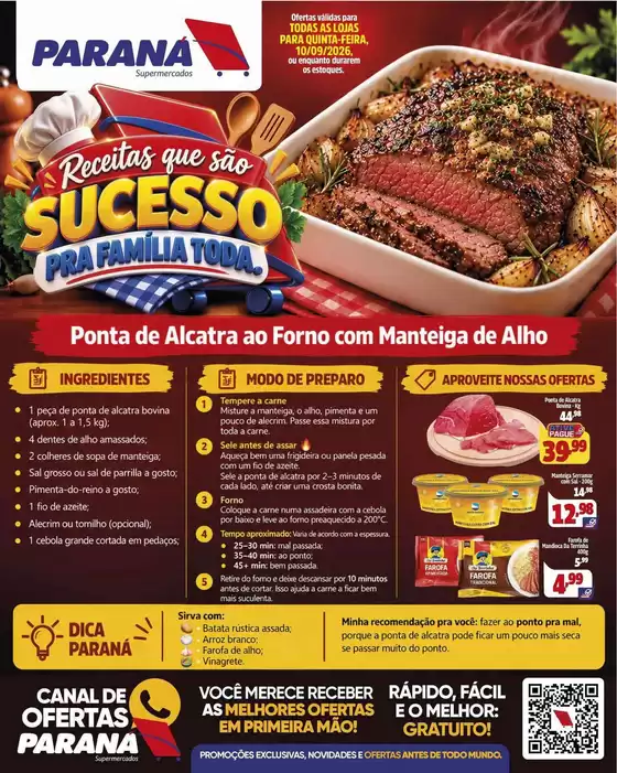 Catálogo Paraná Supermercados | Ofertas especiais atraentes para todos | 2026-09-10T00:00:00.000Z - 2026-09-10T00:00:00.000Z