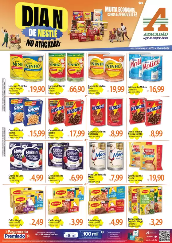 Catálogo Atacadão | Atacadão - DIA N "NESTLE" | 2026-09-10T00:00:00.000Z - 2026-09-12T00:00:00.000Z