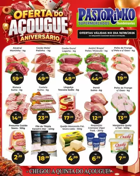 Catálogo Supermercado Pastorinho | Melhores ofertas e descontos | 2026-09-10T00:00:00.000Z - 2026-09-10T00:00:00.000Z