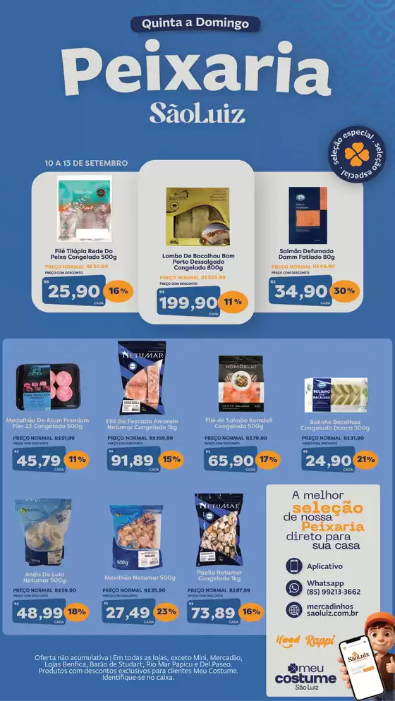 Catálogo Mercadinhos São Luiz | Peixaria | 2026-09-10T00:00:00.000Z - 2026-09-13T00:00:00.000Z