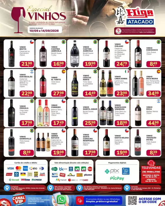 Catálogo Higa Atacado | Higa atacado folheto vinhos 20260910 20260914 Mc5t02OsnEDO | 2026-09-10T00:00:00.000Z - 2026-09-14T00:00:00.000Z