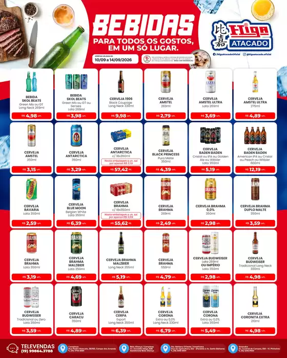 Catálogo Higa Atacado | Higa atacado folheto bebidas 20260910 20260914 4KeFXG7FJq4o | 2026-09-10T00:00:00.000Z - 2026-09-14T00:00:00.000Z