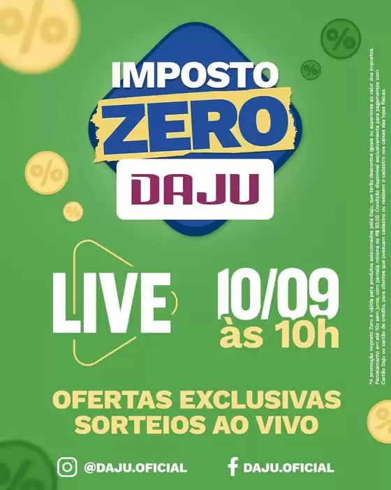 Catálogo Daju | Melhores ofertas para todos os caçadores de pechinchas | 2026-09-10T00:00:00.000Z - 2026-09-10T00:00:00.000Z