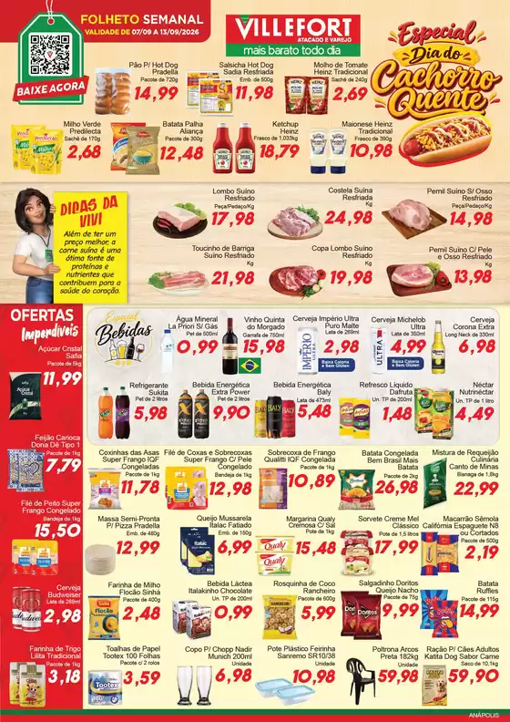 Catálogo Villefort Atacadista | Ofertas de Segunda a Domingo | 2026-09-10T00:00:00.000Z - 2026-09-13T00:00:00.000Z