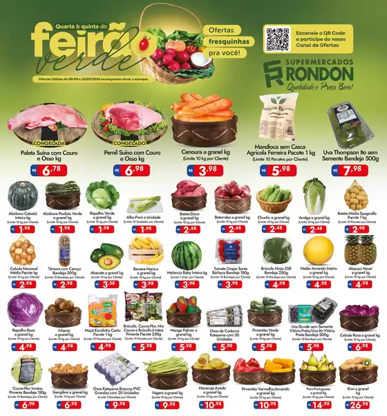 Catálogo Supermercados Rondon | Ofertas e promoções atuais | 2026-09-09T00:00:00.000Z - 2026-09-10T00:00:00.000Z