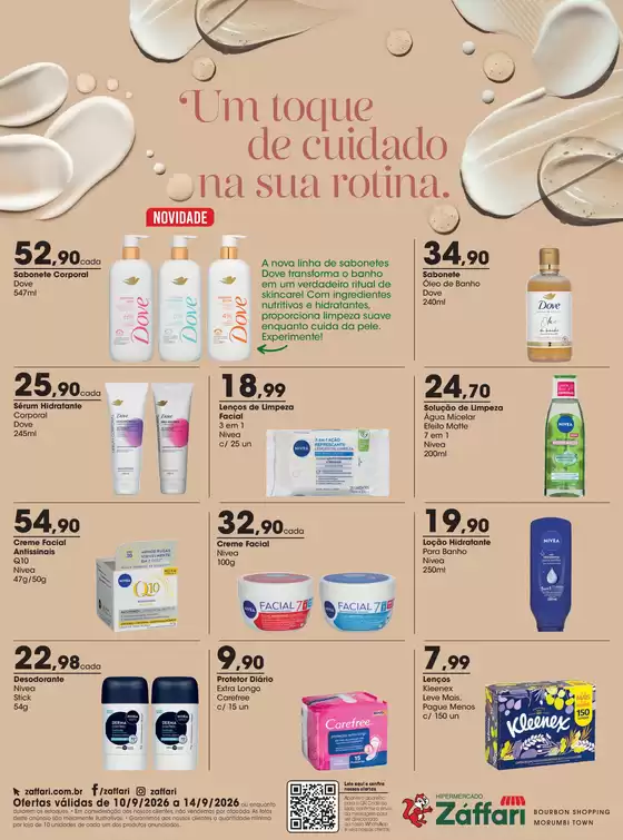 Catálogo Zaffari | Anúncio Cuidados Especiais | 2026-09-10T00:00:00.000Z - 2026-09-14T00:00:00.000Z
