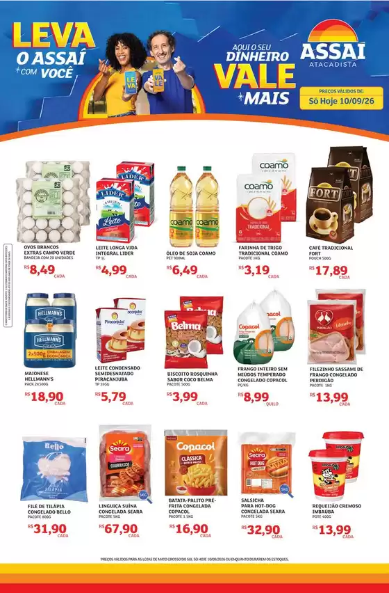 Catálogo Assaí Atacadista | Encarte Assaí Atacadista 171647-590 | 2026-09-10T00:00:00.000Z - 2026-09-10T00:00:00.000Z