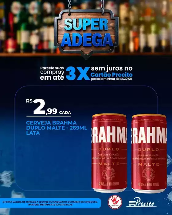 Catálogo Supermercado Precito | Melhores ofertas para todos os clientes | 2026-09-10T00:00:00.000Z - 2026-09-13T00:00:00.000Z