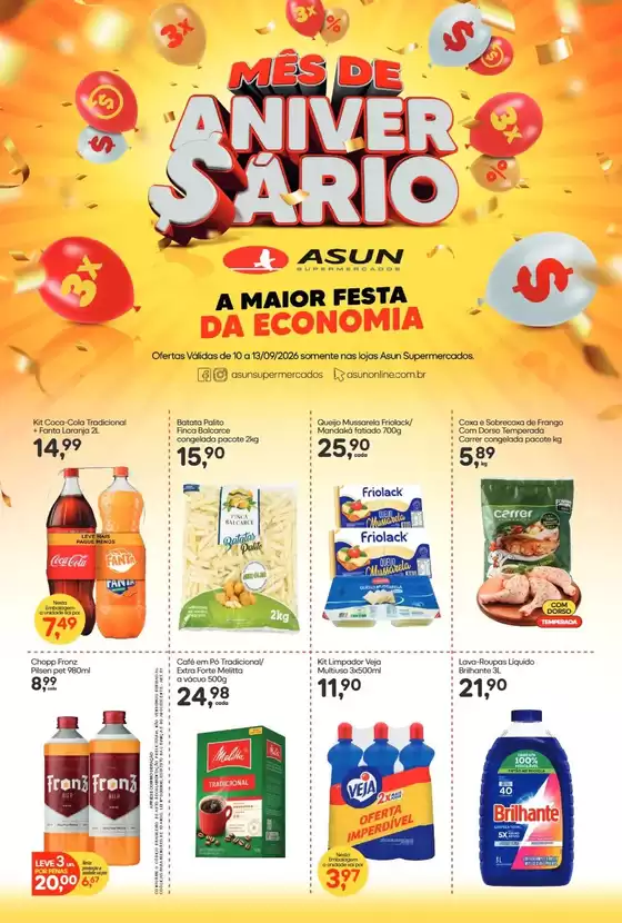 Catálogo Asun | Aniversário Asun | 2026-09-10T00:00:00.000Z - 2026-09-13T00:00:00.000Z