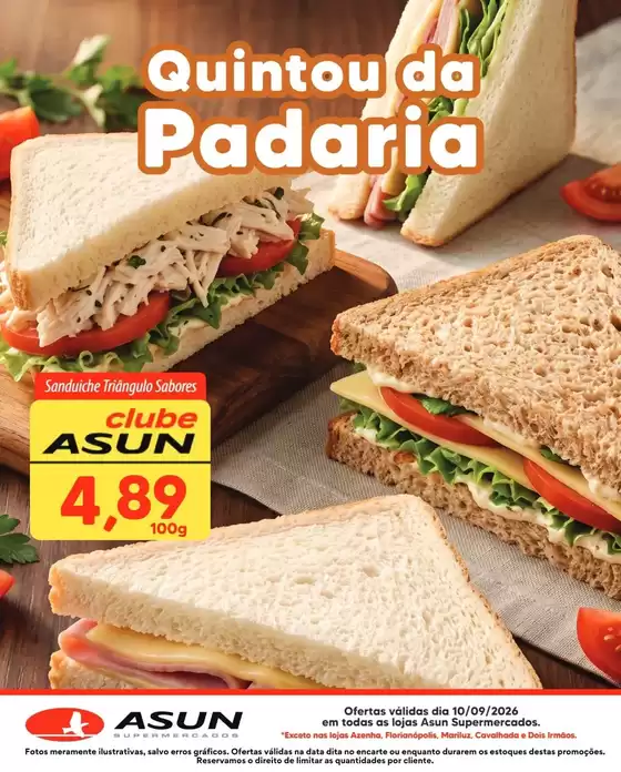 Catálogo Asun | Quintou da Padaria | 2026-09-10T00:00:00.000Z - 2026-09-10T00:00:00.000Z