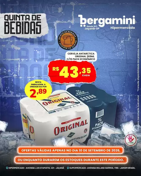 Catálogo Supermercado Bergamini | Encarte Supermercado Bergamini | 2026-09-10T00:00:00.000Z - 2026-09-10T00:00:00.000Z