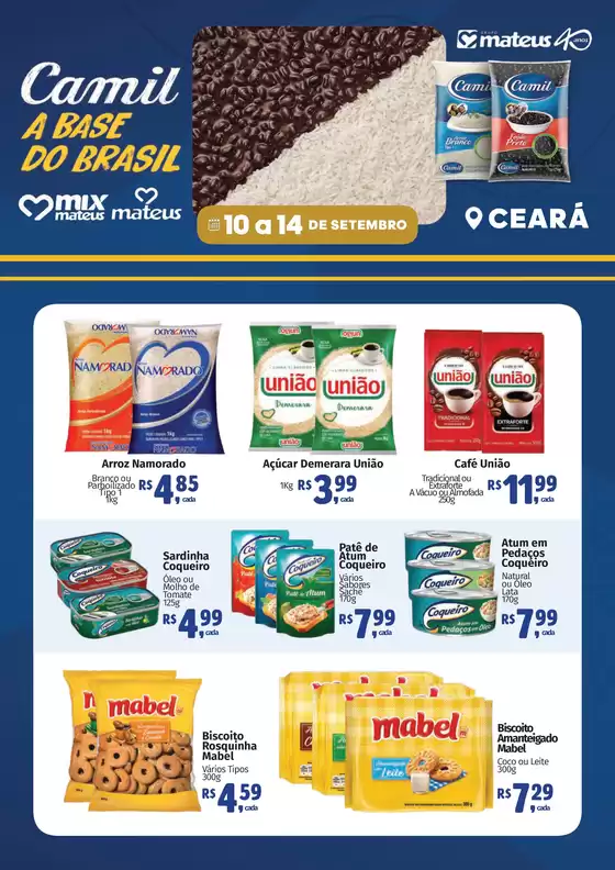 Catálogo Supermercados Mateus | Exclusivo Camil | 2026-09-09T00:00:00.000Z - 2026-09-13T00:00:00.000Z