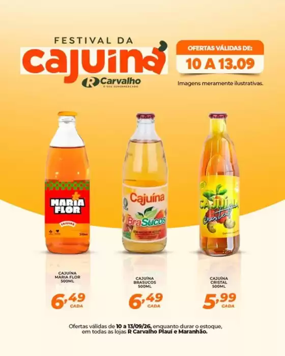Catálogo R Carvalho Supermercado | Ofertas Da Semana | 2026-09-10T00:00:00.000Z - 2026-09-13T00:00:00.000Z