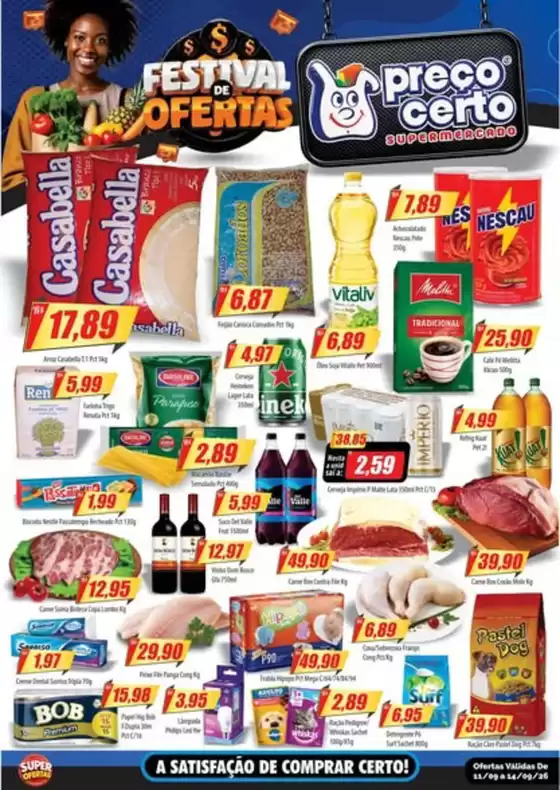 Catálogo Preço Certo | Ofertas | 2026-09-11T00:00:00.000Z - 2026-09-14T00:00:00.000Z
