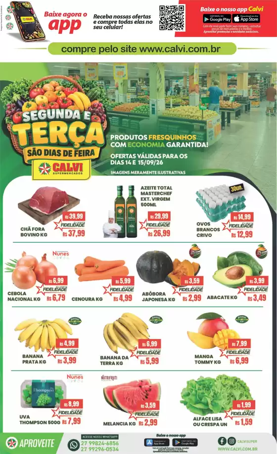 Catálogo Calvi Supermercados | Ofertas exclusivas | 2026-09-14T00:00:00.000Z - 2026-09-15T00:00:00.000Z