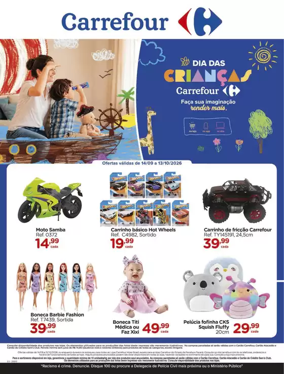 Catálogo Carrefour | REVISTA CRIANÇAS | 2026-09-14T00:00:00.000Z - 2026-10-13T00:00:00.000Z