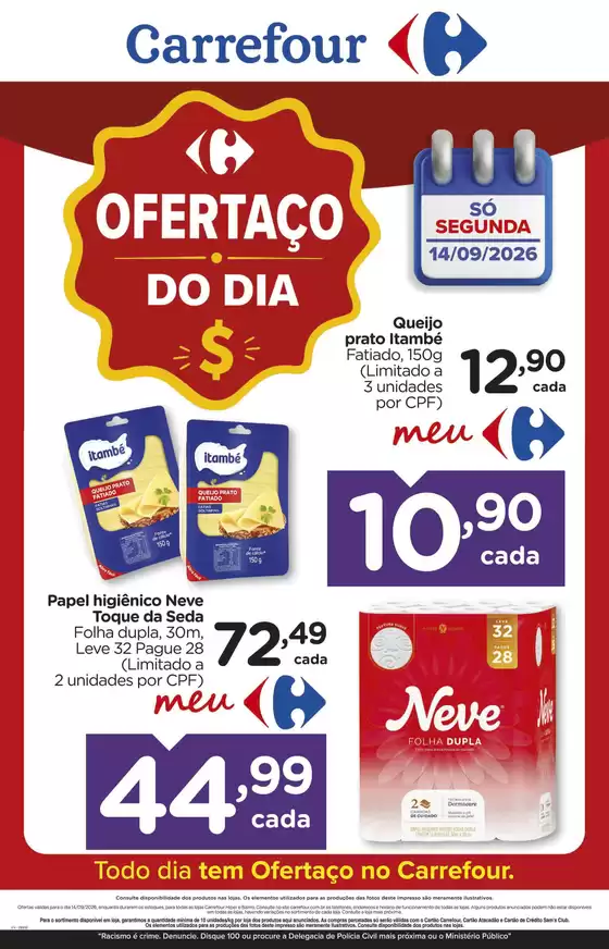 Catálogo Carrefour em Bacabal | Ofertas exclusivas para nossos clientes | 2026-09-14T00:00:00.000Z - 2026-09-14T00:00:00.000Z
