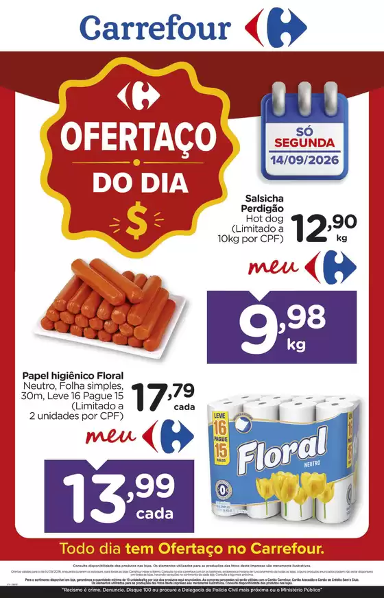 Catálogo Carrefour em Bacabal | Novas ofertas para descobrir | 2026-09-14T00:00:00.000Z - 2026-09-14T00:00:00.000Z