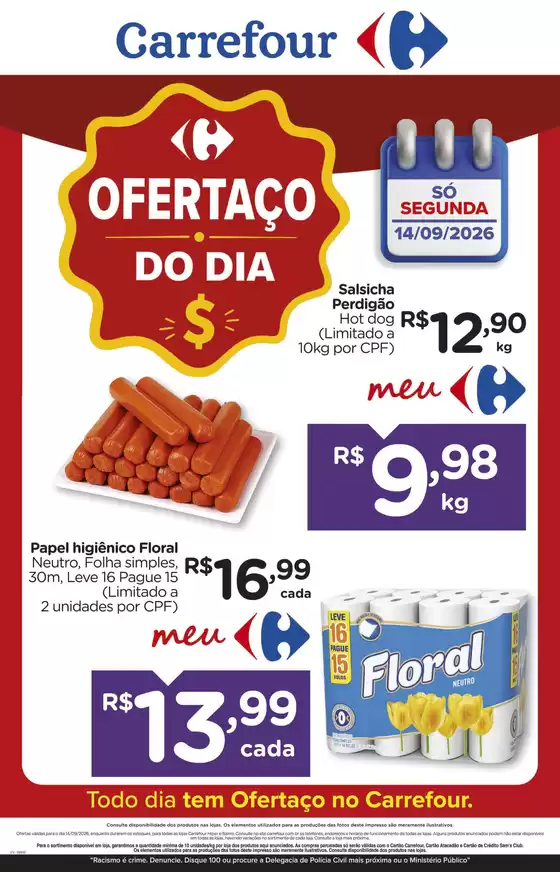 Catálogo Carrefour em Bacabal | Melhores ofertas para compradores econômicos | 2026-09-14T00:00:00.000Z - 2026-09-14T00:00:00.000Z