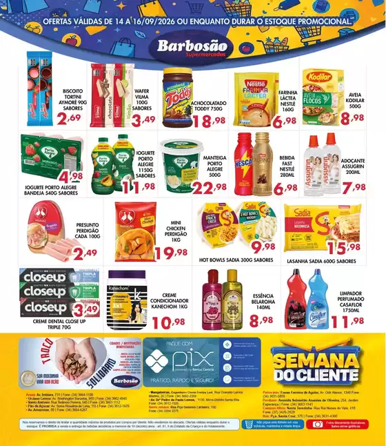 Catálogo Barbosão Extra Supermercados | Ofertas Barbosão Extra Supermercados | 2026-09-14T00:00:00.000Z - 2026-09-16T00:00:00.000Z