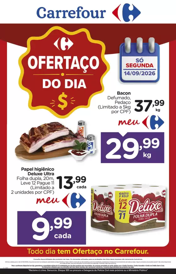 Catálogo Carrefour em Bacabal | Ofertas exclusivas | 2026-09-14T00:00:00.000Z - 2026-09-14T00:00:00.000Z