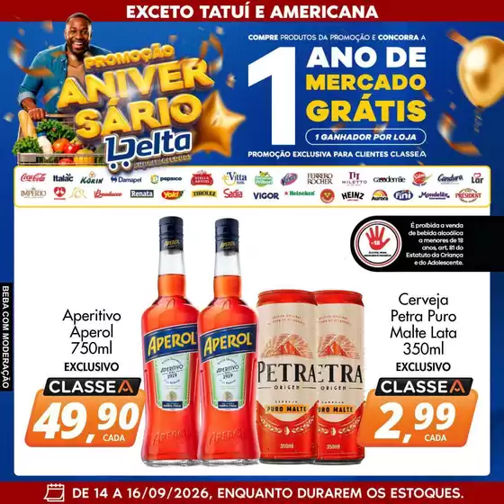 Catálogo Delta Supermercados | Encarte Delta Supermercados | 2026-09-14T00:00:00.000Z - 2026-09-16T00:00:00.000Z