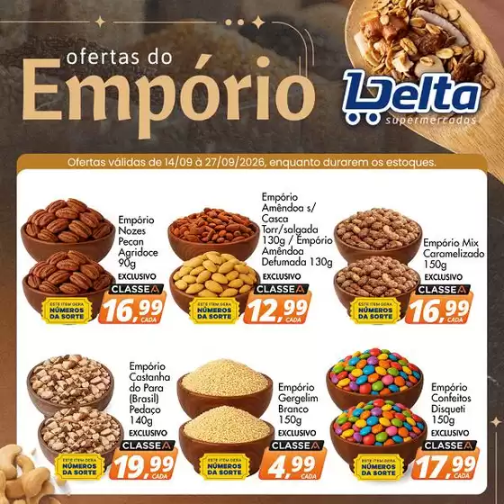 Catálogo Delta Supermercados | Ótima oferta para todos os clientes | 2026-09-14T00:00:00.000Z - 2026-09-27T00:00:00.000Z