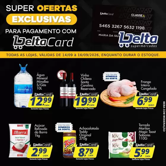 Catálogo Delta Supermercados | Melhores ofertas para todos os clientes | 2026-09-14T00:00:00.000Z - 2026-09-16T00:00:00.000Z